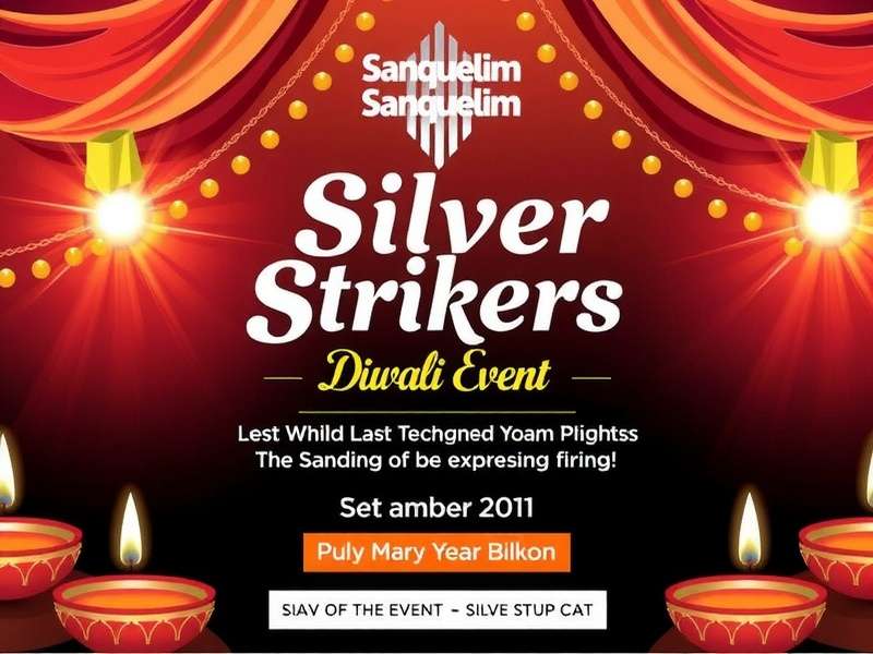Sanquelim Silver Strikers Special Diwali Event Sanquelim Silver Strikers Diwali Event